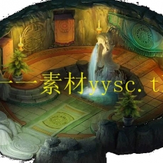 传奇地图素材：KK75女娲瑶池