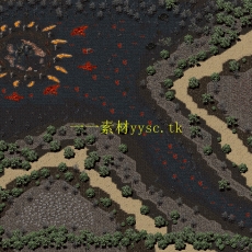 传奇地图素材：FF45血煞迷林